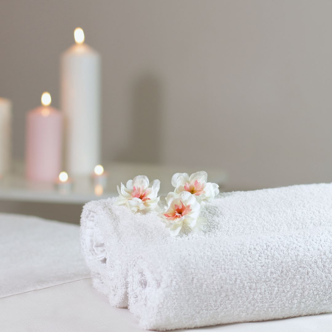 Massagem relaxante para o casal